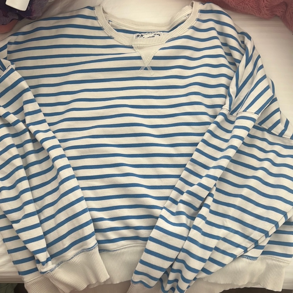 Striped sweatshirt from American Eagle